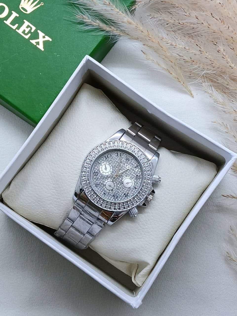 ساعة Rolex Women’s fake-counters offer لون جولد _ سيلفر